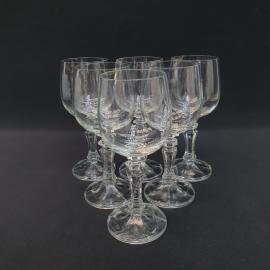 Винтажный набор из 6 бокалов, стекло 230 мл 165 мм, СССР