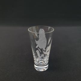 Винтажная стопка, стекло 70 мл 9 см, СССР