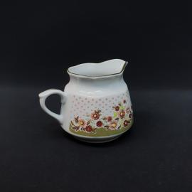 Винтажный молочник сливочник Рига, фарфор 250 мл, Латвия СССР периода