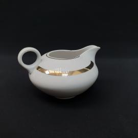 Винтажный молочник сливочник Дулева, фарфор 250 мл, СССР