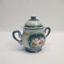Винтажная сахарница, керамика 0.5 л, СССР