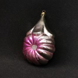 Елочная игрушка СССР,стекло, Цветок. Винтаж