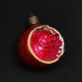 Елочная игрушка СССР,стекло,шар прожектор. Винтаж