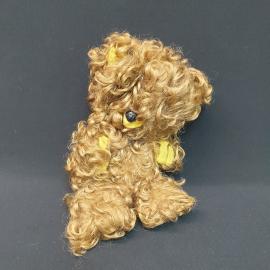 Винтажная плюшевая игрушка Мишка коричневый высота 40 см СССР