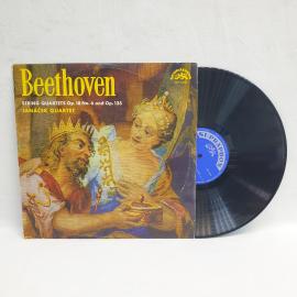 Людвиг ван Бетховен, Струнные квартеты No 6 и No 16. Советская виниловая пластинка СССР. Классика