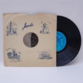 Марио Дель Монако, арии из опер Тоска, Отелло, Паяцы. Советская виниловая пластинка СССР. Опера