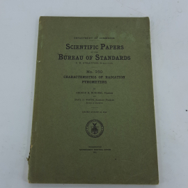 "Technologic Papers of the Bureau of Standards" Bleininger A.V