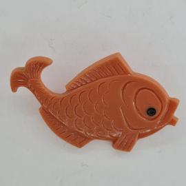 Значок СССР. Рыбка, морская тематика. Винтажный значек.