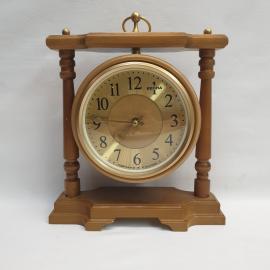 Настольные часы ВЕСНА с классическим дизайном, дерево, Винтаж