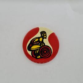 Значок СССР. Спорт, спортсмен на коляске, паралимпийская тематика. Винтажный значек.