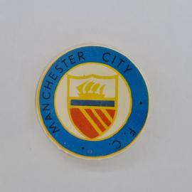 Значок СССР. Manchester City, герб, футбол. Винтажный значек.