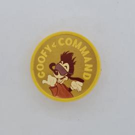 Значок СССР. Гуфи и надпись Goofy and Co, мультфильм. Винтажный значек.