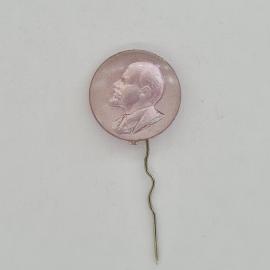 Значок СССР. Профиль Ленина, ленинская тематика. Винтажный значек.