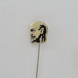 Значок СССР. Портрет Ленина, революционная тематика. Винтажный значек.