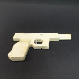 Винтажная игрушка СССР. Пластиковый пистолет детский советского периода для коллекции