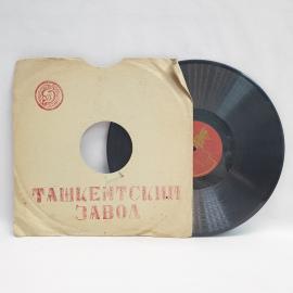 Эммерих Кальман, Сильва. Пластинка виниловая СССР 78 об., оперетта, вокальные дуэты