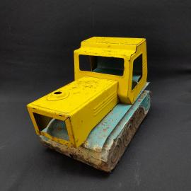 Винтажная игрушка жестяной грузовик трактор, СССР