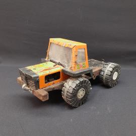 Винтажная игрушка жестяной грузовик трактор, СССР
