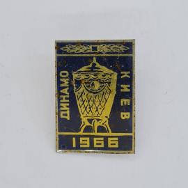 Значок СССР. Кинешма, фонарь и дата 1966, городской сувенир. Винтажный значек.