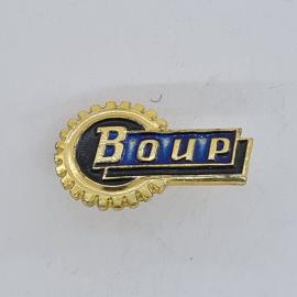 Значок СССР. Воцр, промышленность, шестерня. Винтажный значек.