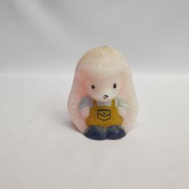 Винтажная игрушка СССР. Резиновая фигурка ежик в комбинезоне, коллекционный предмет декора