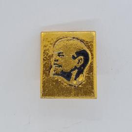 Значок СССР. Портрет Ленина, революционная тематика. Винтажный значек.