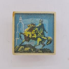 Значок СССР. Герб, памятник, космос. Винтажный значек.