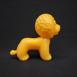 Винтажная игрушка СССР. Пластмассовый лев, фигурка животного для коллекции и интерьера