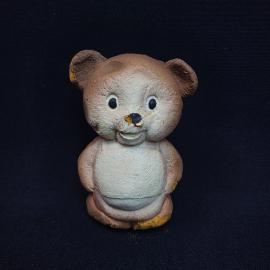 Винтажная игрушка ссср. Медвежонок из папье маше, коллекционный предмет советского периода