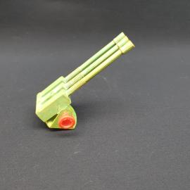 Винтажная игрушка СССР. Пушка на подставке, миниатюрная модель для коллекции и интерьера