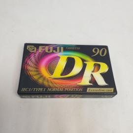 Винтажная аудиокассета СССР Fuji DR 90. Тип I, 90 минут, кассета для магнитофона коллекционная
