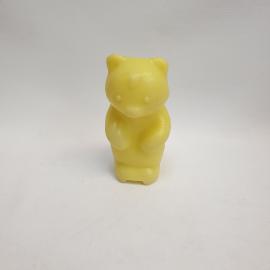 Винтажная игрушка СССР. Фигурка медвежонок из пластмассы, советский сувенир для коллекции