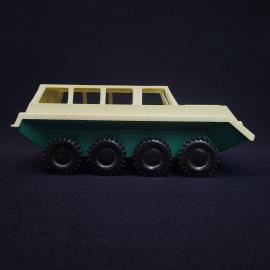 Винтажная игрушка ссср. Вездеход амфибия пластиковая на колесах, советская машинка для детей