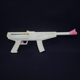 Винтажная игрушка СССР. Детский пластиковый автомат Салют, советский предмет для коллекции