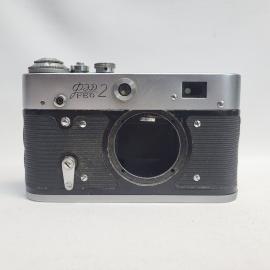 Винтажный фотоаппарат ФЭД 2. Пленочная фотокамера СССР для коллекции и тематического интерьера