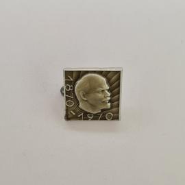 Значок СССР. Ленин, 1870 1970, юбилейный. Винтажный значек.
