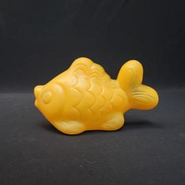 Игрушка винтажная, СССР. Пластмассовая рыбка для купания или игры в воде