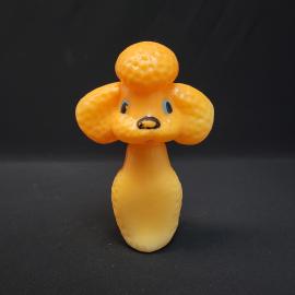 Игрушка винтажная, СССР. Пластизоль, собачка с рельефной фактурой, для детской комнаты
