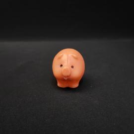 Игрушка винтажная, СССР. Пластмассовая фигурка поросенка для кукольного набора или игры