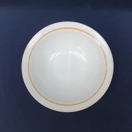 Салатник винтажный СССР, ЗиК Конакова, фаянс, деколь