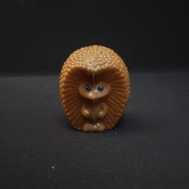 Игрушка пластмассовая винтажная, СССР. Фигурка ежа, высота около 7 см