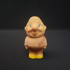 Игрушка резиновая винтажная, СССР. Фигурка сказочного персонажа, пластизоль, 11 см