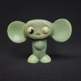 Игрушка фигурка винтажная, СССР. Чебурашка, пластмасса