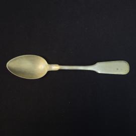 Ложка столовая винтажная, СССР. Металл, с клеймом ВМ, длина около 15 см