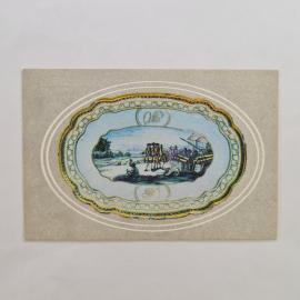 Карманный календарик СССР 1991. Страхование коллекций и антиквариата, искусство. Советский календарь