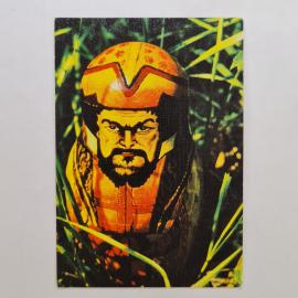Карманный календарик 1992. Богатырь, сказочный персонаж. Календарь винтажный коллекционный