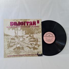 Водограй. Водограй. Советская виниловая пластинка СССР. Вокально инструментальный ансамбль