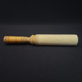 Скалка винтажная, СССР. Деревянная кухонная утварь для раскатки теста, длина около 28 см