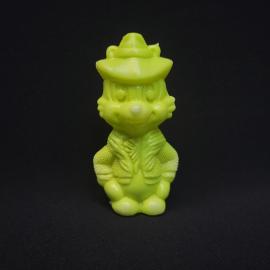 Игрушка винтажная, СССР. Пластмассовая фигурка кота в шляпе, персонаж мультфильма