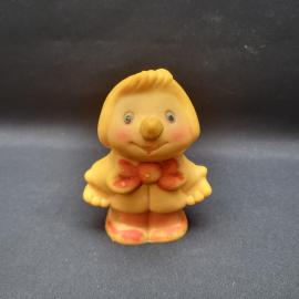 Игрушка резиновая винтажная, СССР. Фигурка мальчика в костюме, высота 12 см